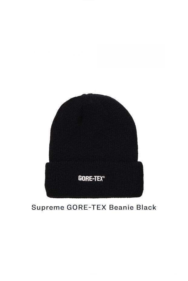 Supreme x GORE-TEX Beanie Black, Men's Fashion, Watches