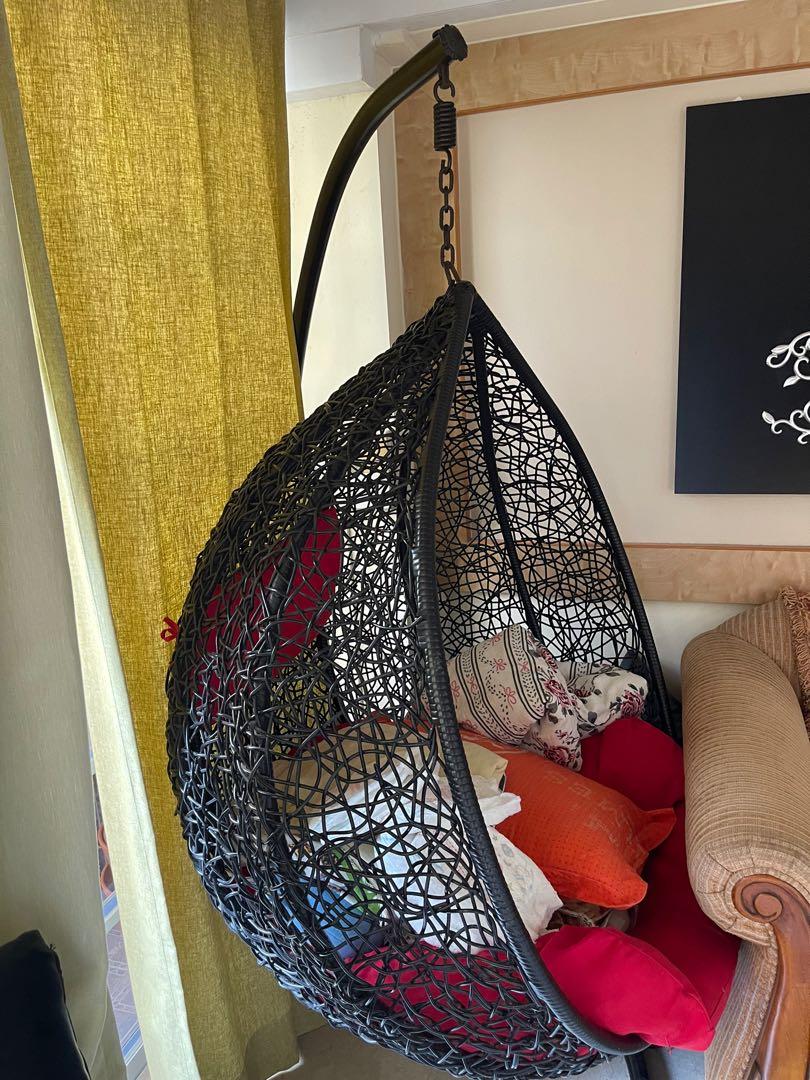 Swing chair, Furniture & Home Living, Furniture, Chairs on Carousell