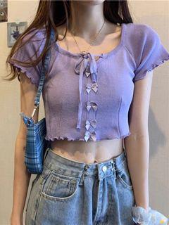 甜美短T