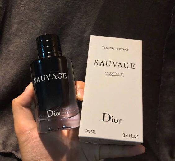 Sauvage dior hot sale 100ml tester