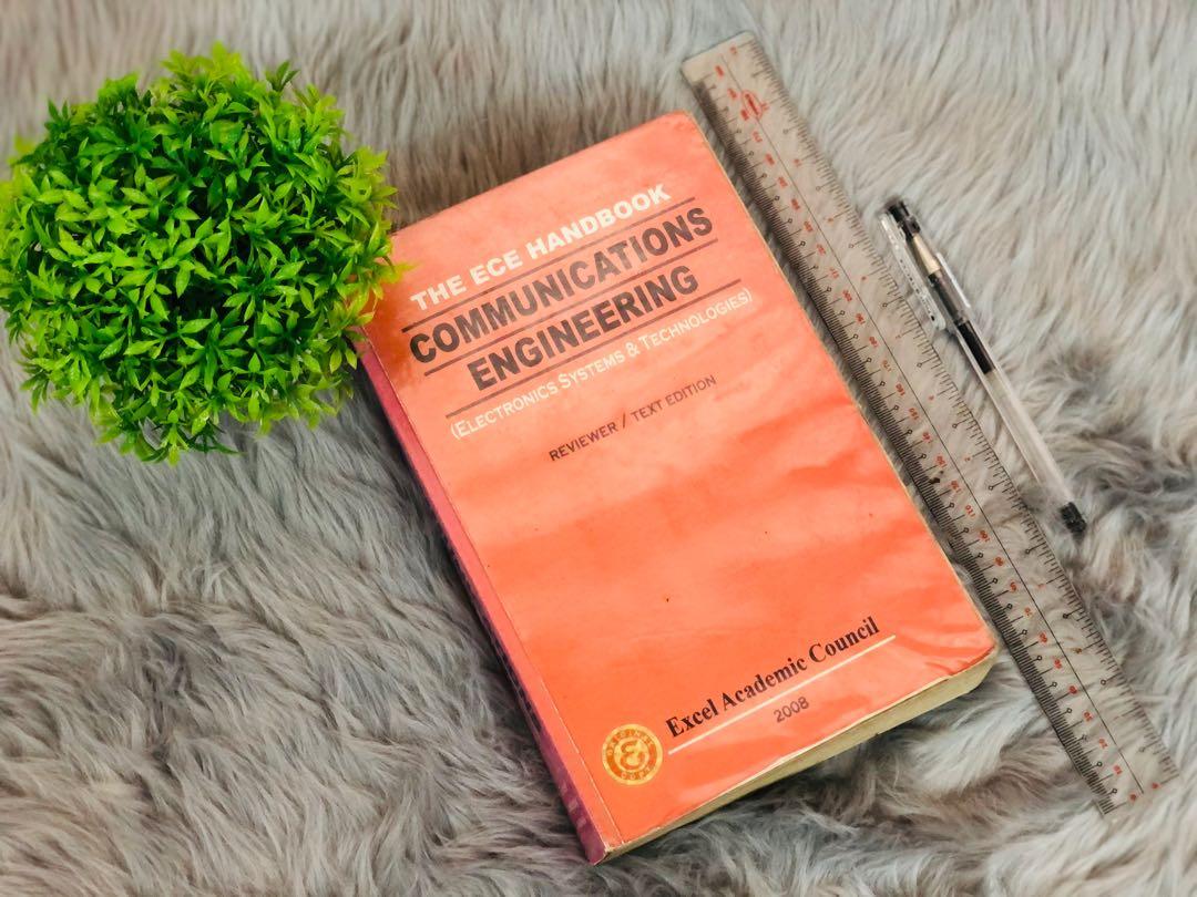 The ECE Handbook - Communications Engineering (Category: Textbooks) located in Bulacan. Submitted by carlamariesantos0314 (Listing ID 1096860877, Image 1). Description: The ECE Handbook - Communications Engineering Review materials are essential tools for preparing to take licensure examinations. They are board exam oriented and hence prioritize areas found in the board syllabus. This book is one of them. Initially, it was conceived with the idea
