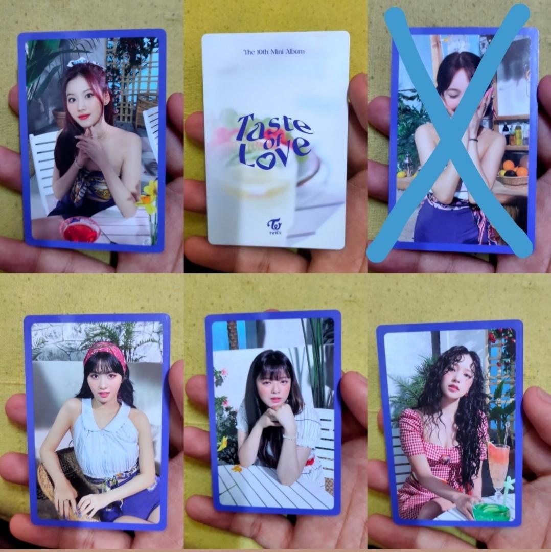 Twice Taste Of Love Taste Ver Pre Order Photocards K Wave On Carousell