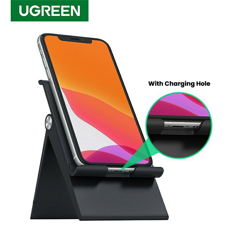 Ajustable Phone Stand with 41mm C-Clamp Structure for Cabinet Google Pixel Sony iPhone X/8/8 Plus/7/6s UGREEN Mobile Phone Mount Desk, Samsung Galaxy Note 8/S9/S9+/S8/S7 Magnetic Phone Holder Desk Clamp Flexible Mount Holder for iPad HuaWei 10 LG