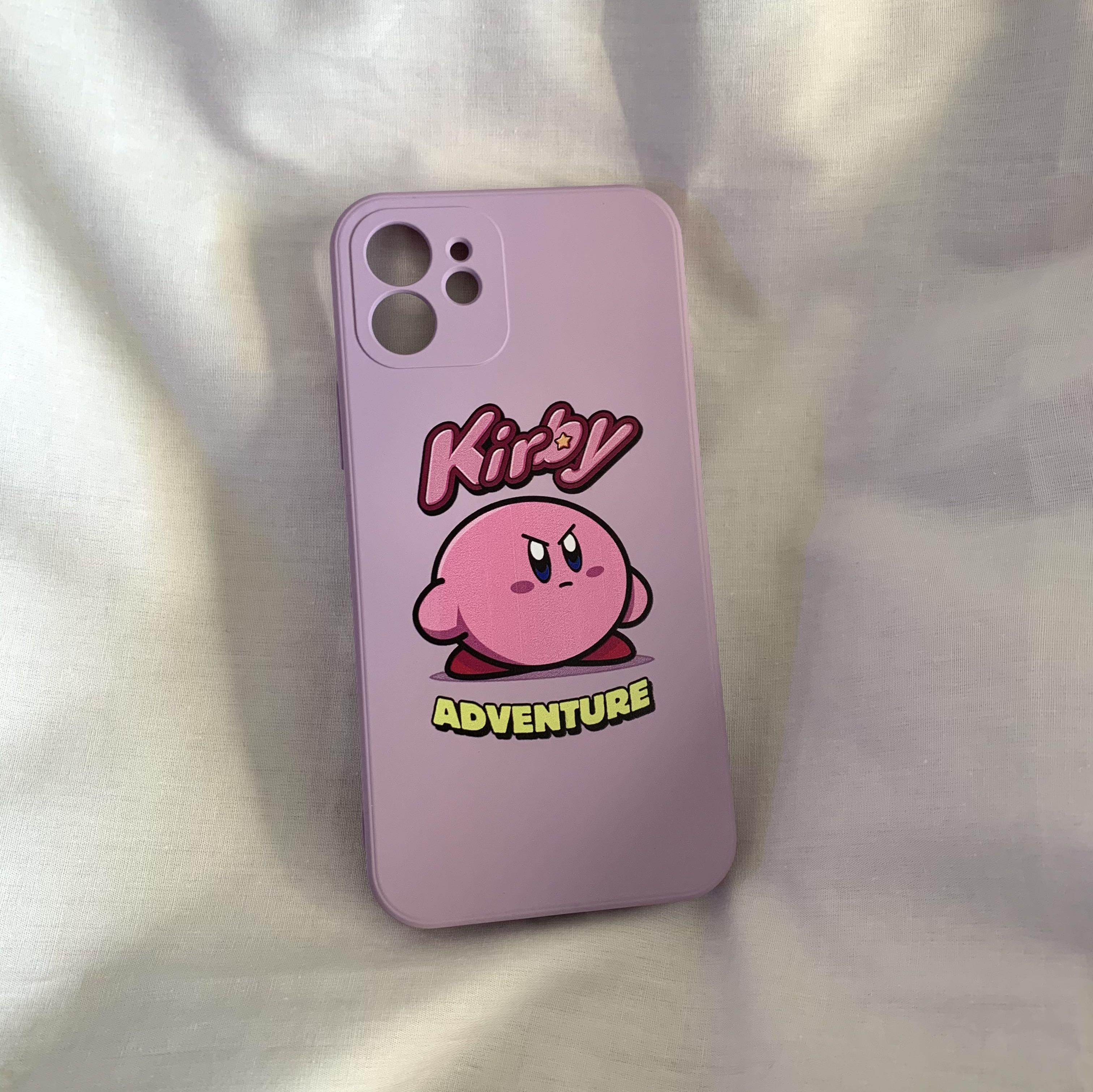 Ulzzang Harajuku Korean Tumblr Basic Aesthetic Cute Pink Kirby Iphone 12 Case Mobile Phones Gadgets Mobile Gadget Accessories Cases Sleeves On Carousell