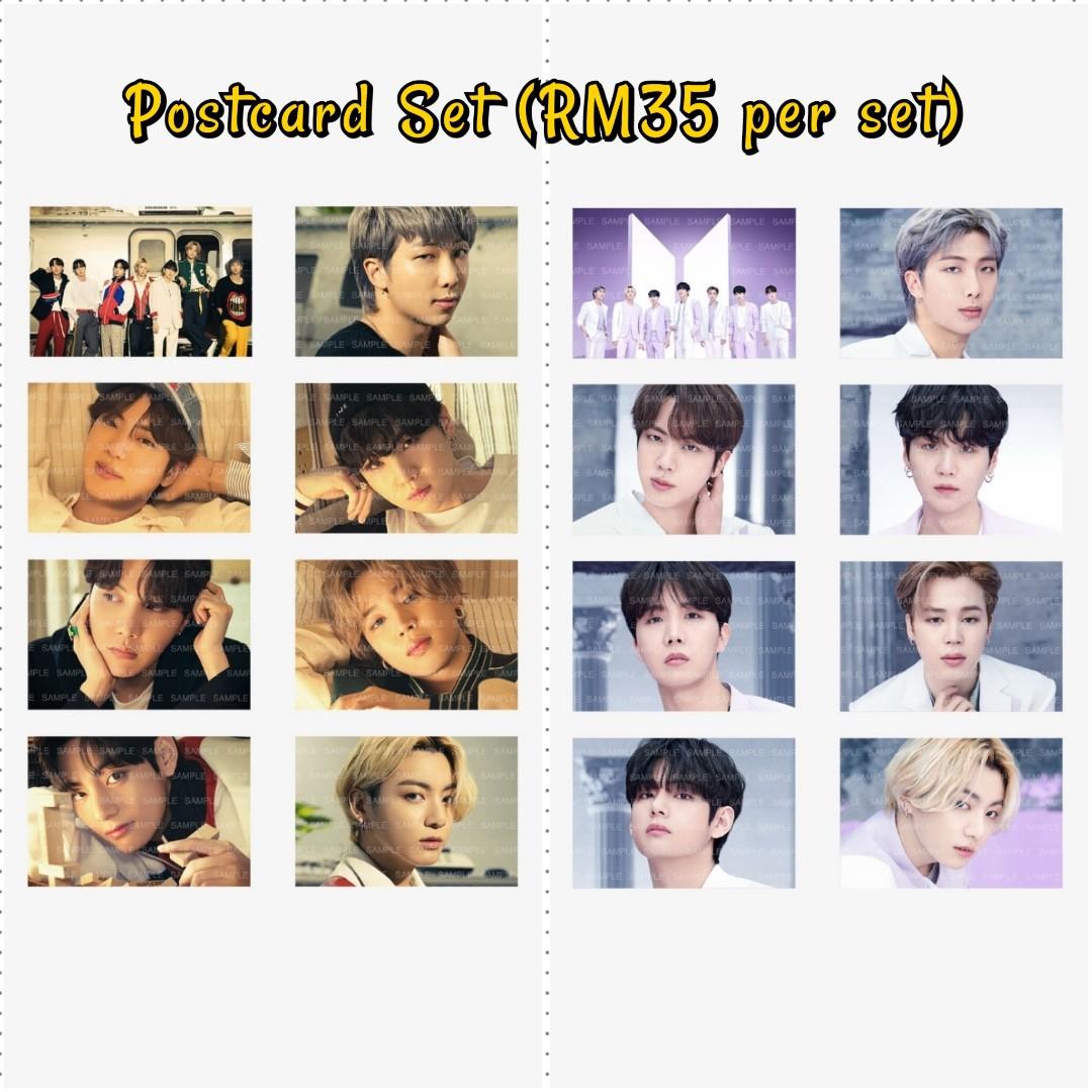 PO CLOSED> BTS, THE BEST POSTCARD SET (PURPLE & ORANGE ...