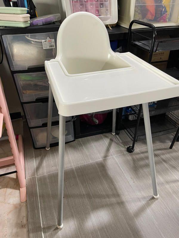 *USED* IKEA High Chair with Tray, Babies & Kids, Nursing & Feeding