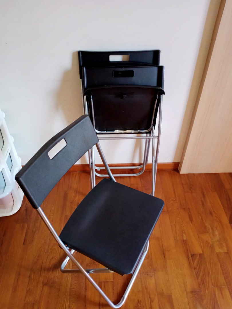 Used Ikea's chairs (3 units), Furniture & Home Living, Furniture