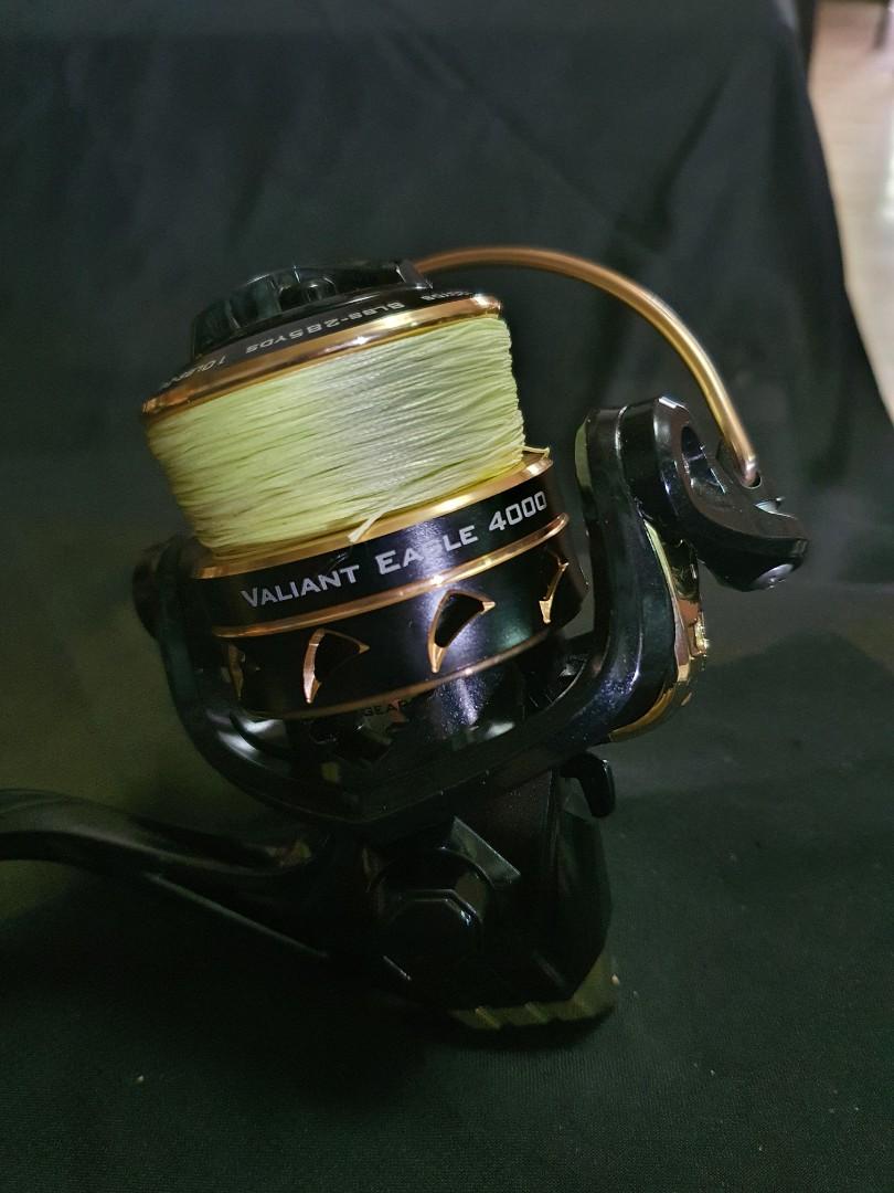 Valiant Eagle 4000 Fishing Reel by KastKing- Affordable Innovation. Golden  Eagle 2020 Edition. High Speed Gear Ratio 6.2:1., Sports Equipment, Fishing  on Carousell