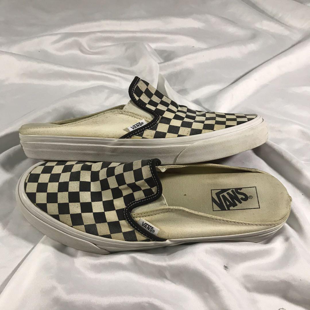checkerboard mule vans