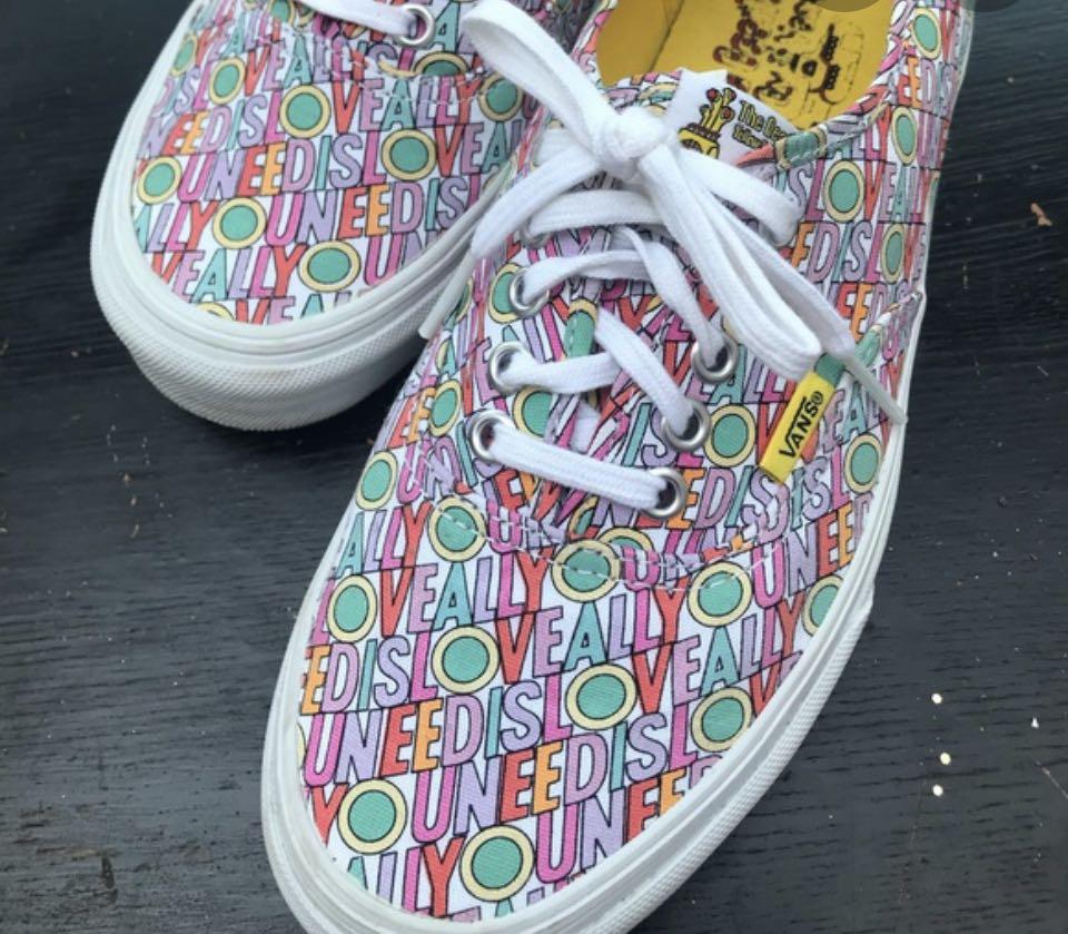 all you need is love vans