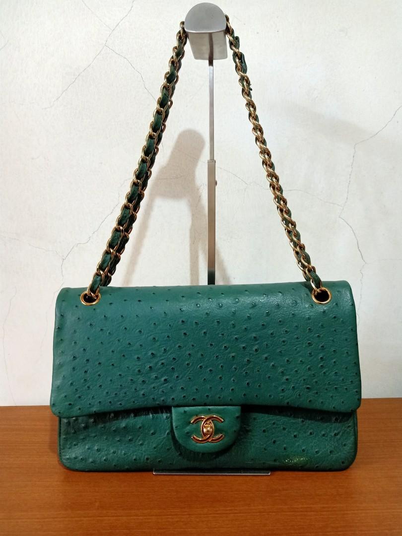 Ostrich chanel discount