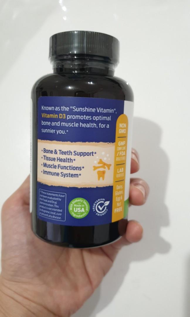 Vitamin D3 50000 IU Forest Leaf, Serba Serbi, Others di Carousell