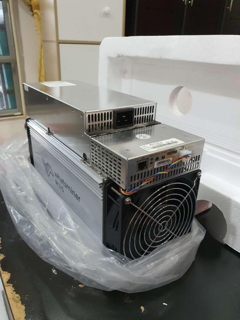 Whatsminer M31S 70TH 48W bitcoin btc mining machine, Computers & Tech,  Parts & Accessories, Computer Parts on Carousell