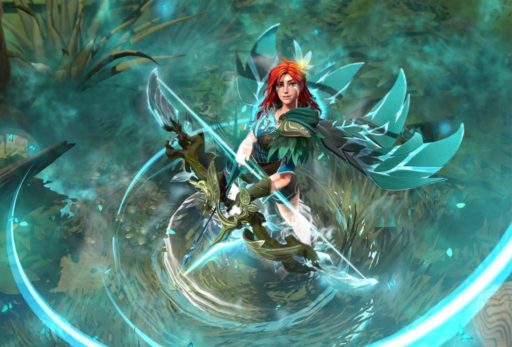 WINDRANGER ARCANA , Dota 2 Account, Video Gaming, Video Games, Others