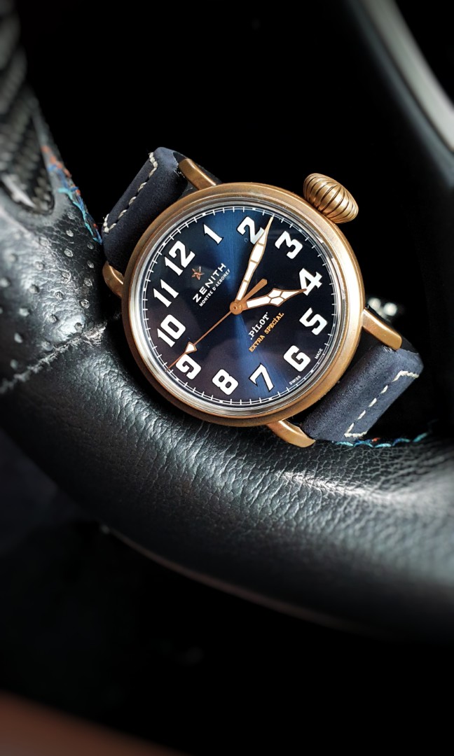 Zenith pilot type 2025 20 extra special silver
