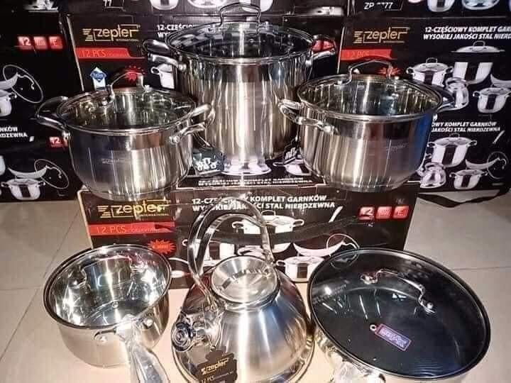 ZEPTER COOKWARE SET 12pcs, Furniture & Home Living, Kitchenware
