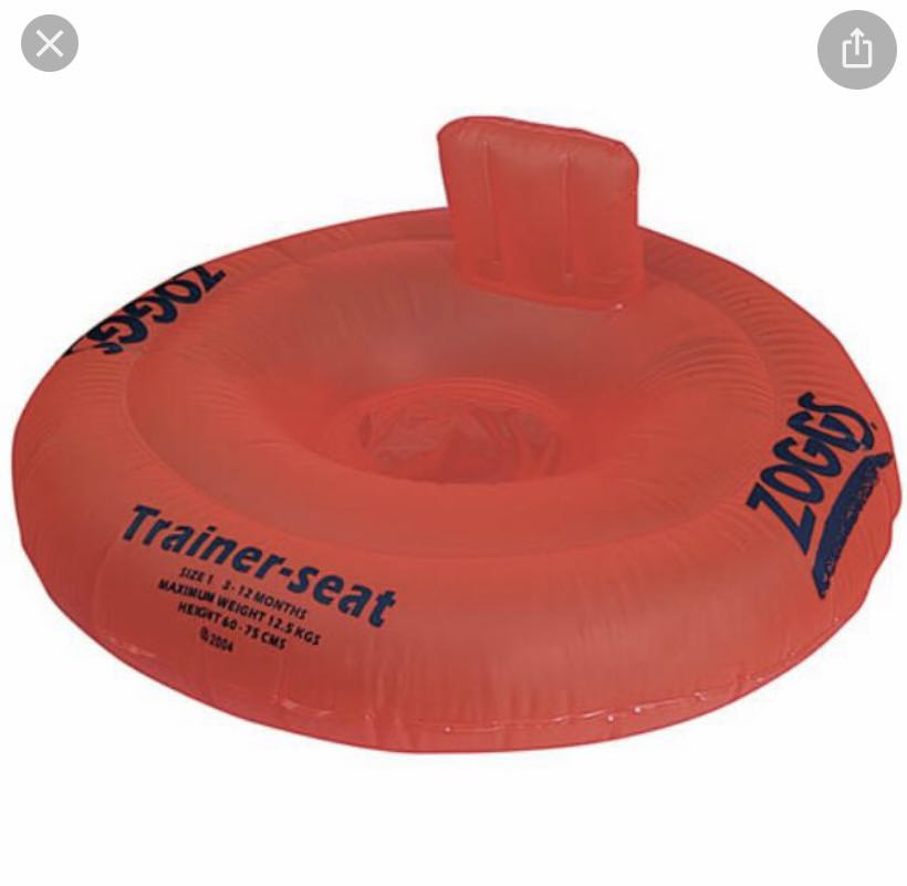 Zoggs baby trainer float, Babies & Kids, Infant Playtime on Carousell