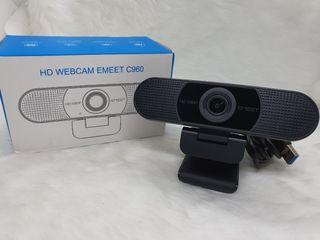  1080P Webcam - USB Webcam with Microphone & Physical Privacy  Cover, Noise-Canceling Mic, Auto Light Correction, EMEET C950 Ultra Compact  FHD Web Cam w/ 70°View for Meeting/Online Classes/Zoom/ : Electronics