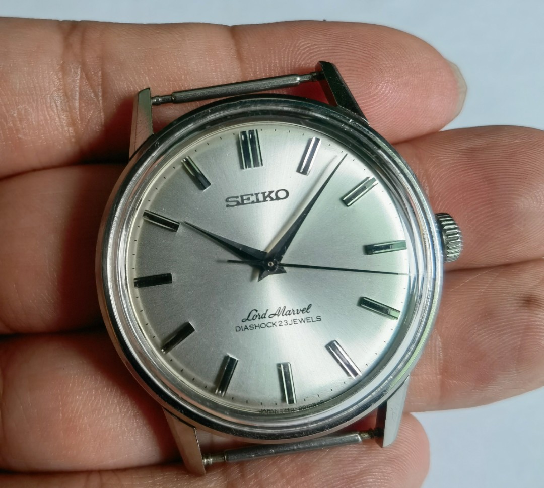 古董60年代Seiko 精工Lord Marvel 手上鍊手錶, 名牌, 手錶- Carousell