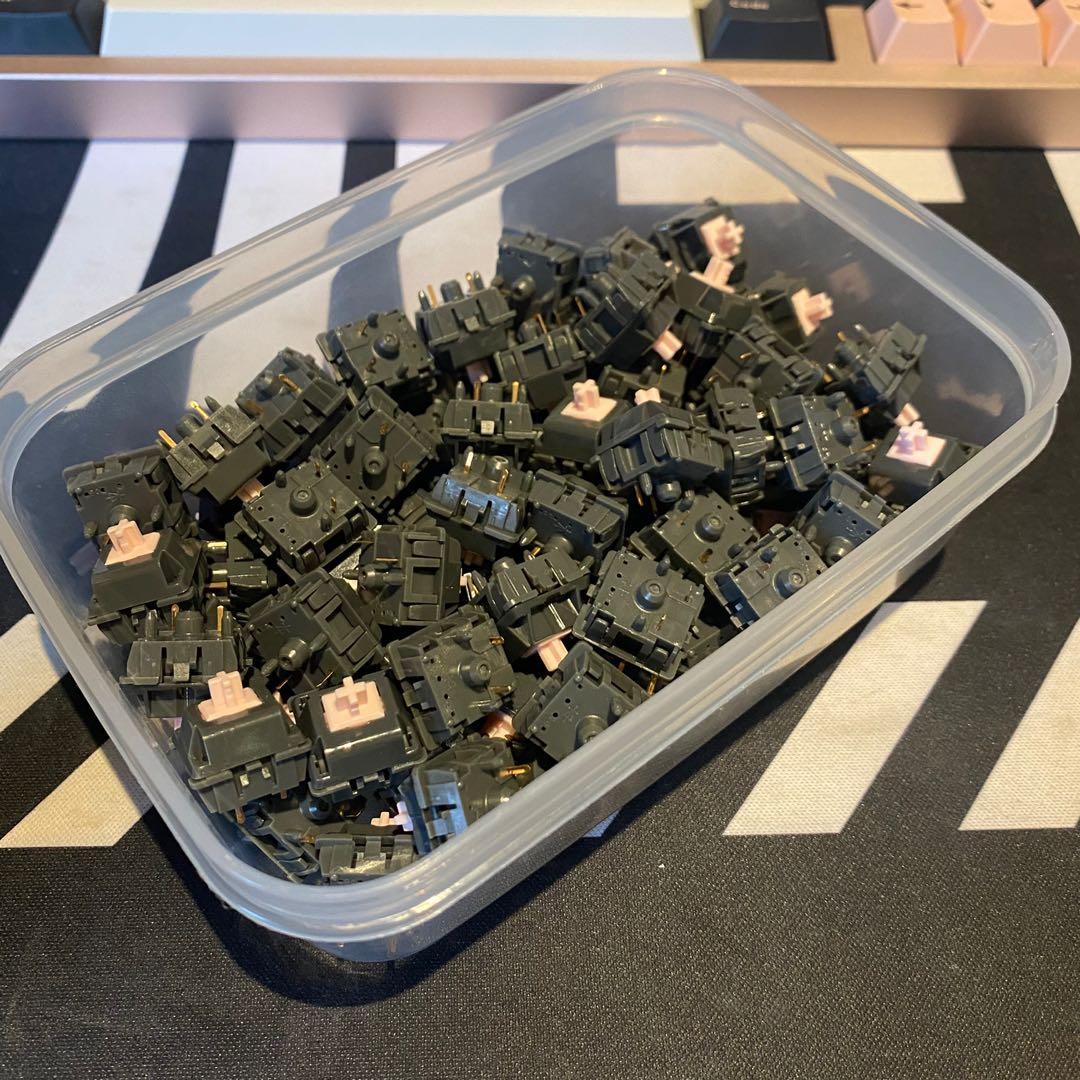 80x JWK alpaca v2 linear switches for custom mechanical keyboards (new