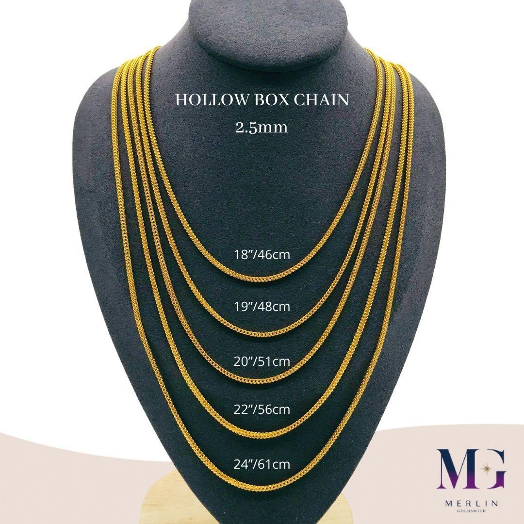 Gold chain sales 2.5 gram