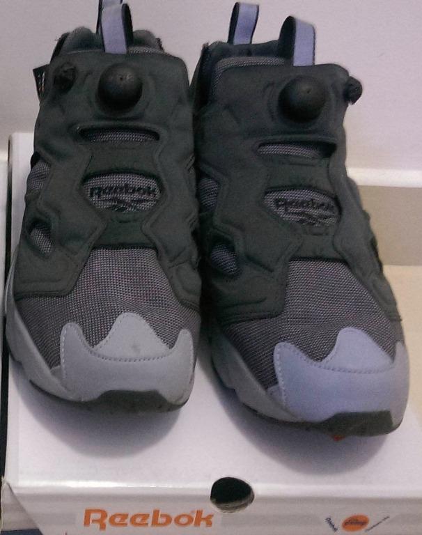 Reebok insta pump top fury grey cordura