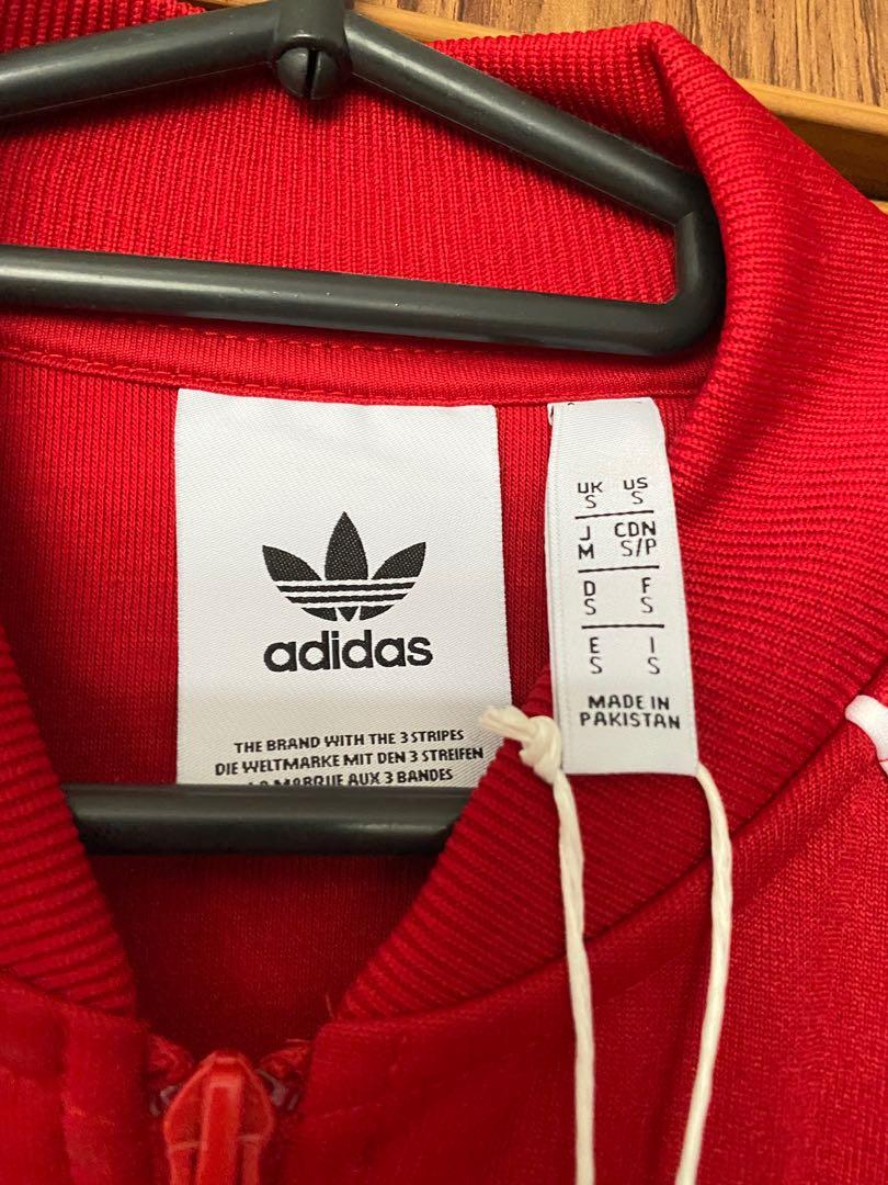 Adidas best sale jacket tag