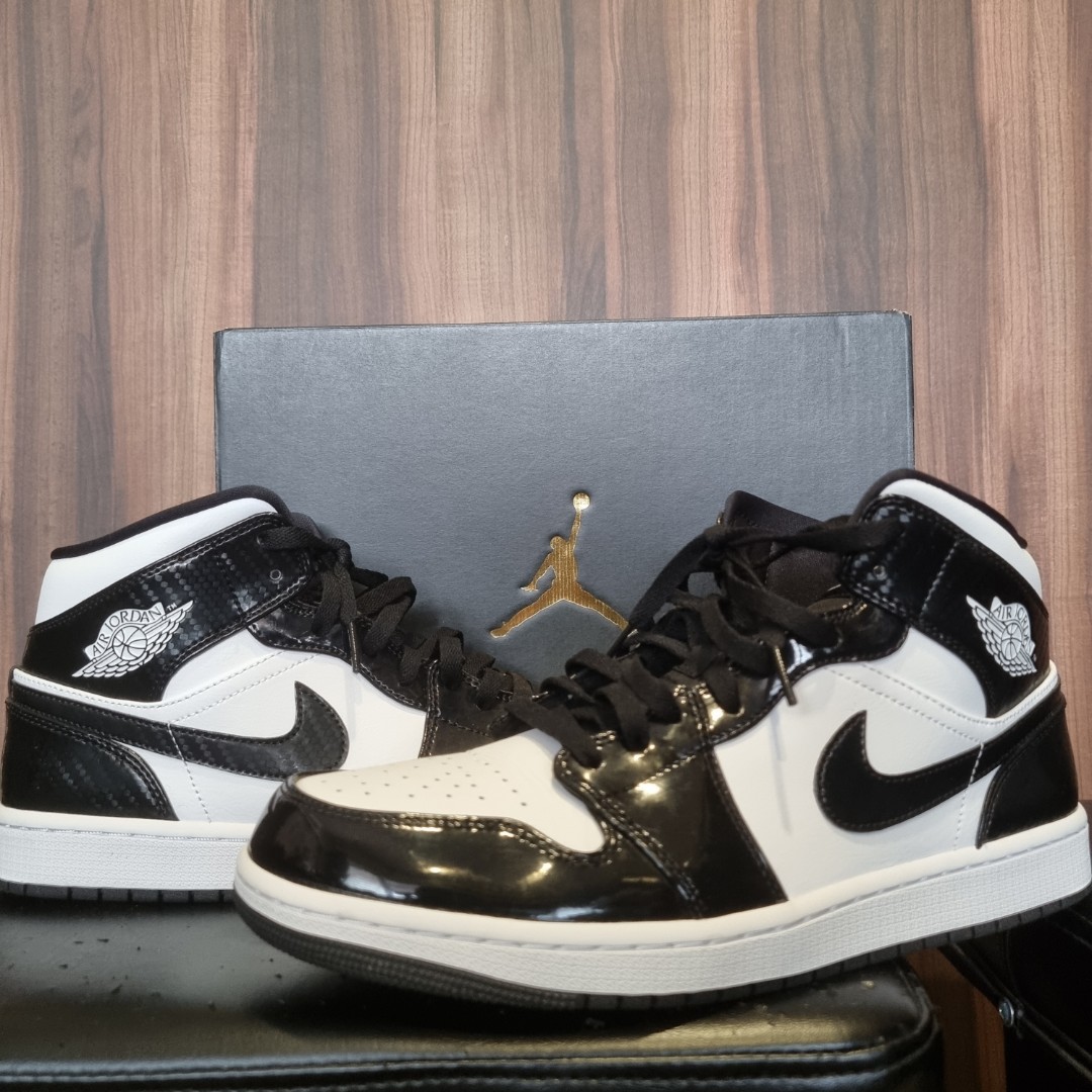 Air Jordan 1 Mid All star Carbon fiber, Men's Fashion, Footwear, Sneakers  on Carousell