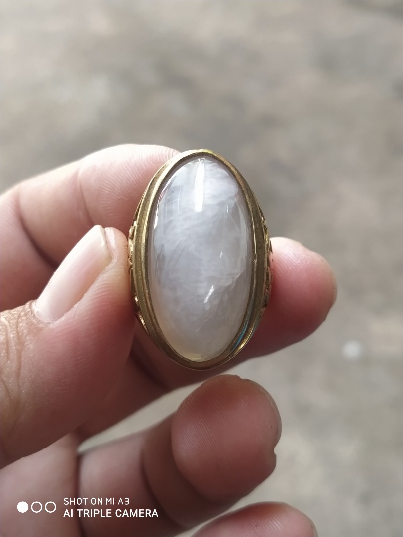 Akik Pandan Suji Ais Men S Fashion Accessories Others On Carousell