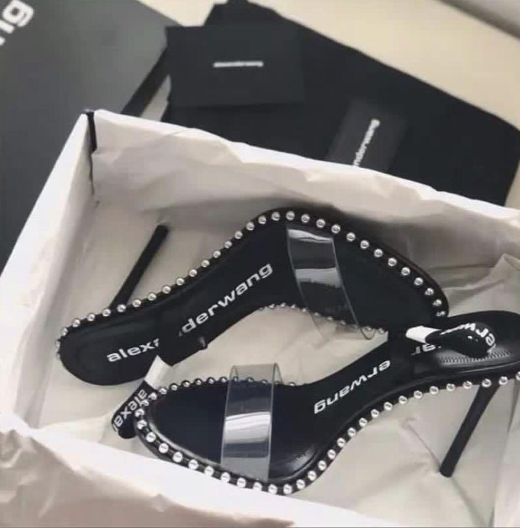 Alexander wang outlet black heels