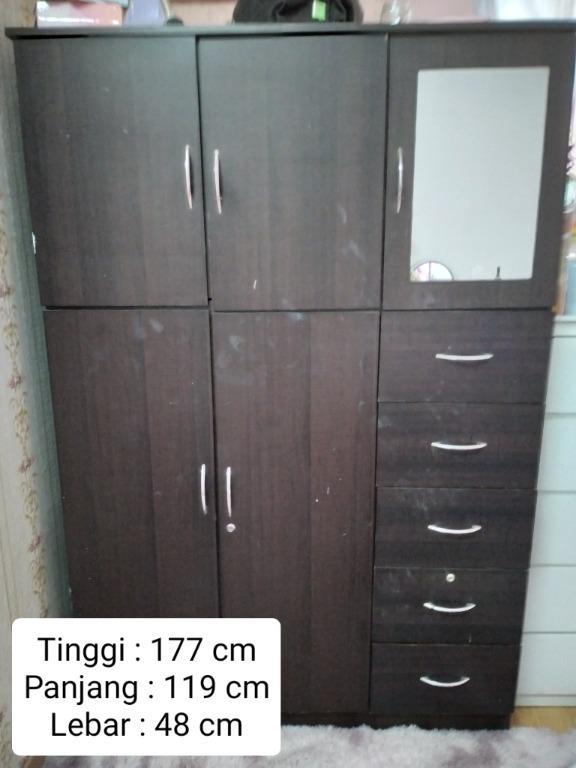 Almari Baju Terpakai Furniture Home Living Furniture Shelves