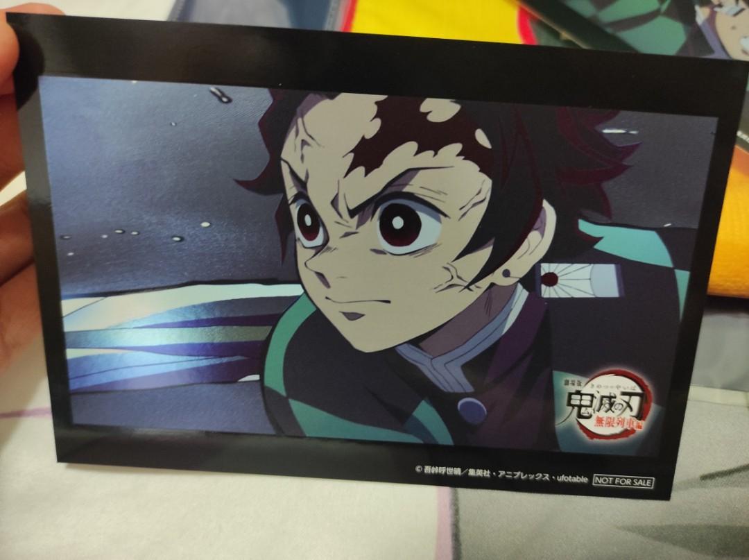 日本amazon限定特典鬼滅之刃劇場版無限列車閃閃明信片2張炭治郎 其他 其他 Carousell