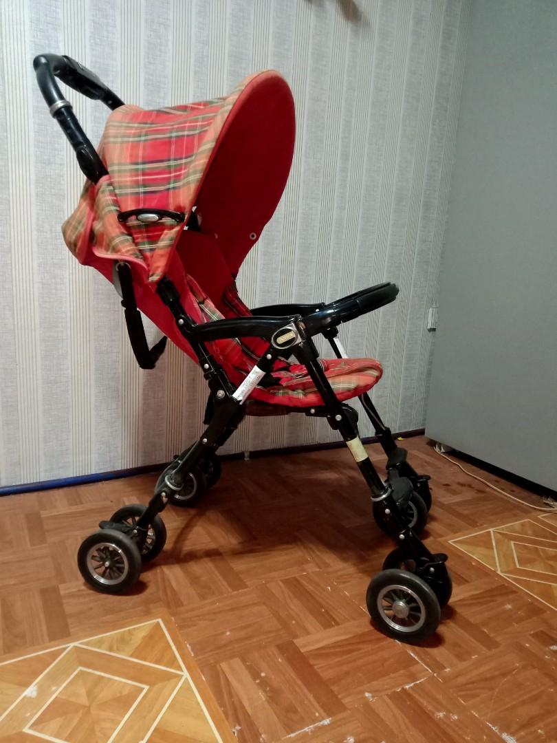Aprica stroller 7months-36months (Category: Strollers) located in Valenzuela. Submitted by jen_prelovedcorner.2 (Listing ID 1096981220, Image 2). Description: ⛩️ Japan Surplus ⛩️ Aprica stroller semi reclined fair condition 900 pick up or delivery location Bagumbong caloocan.