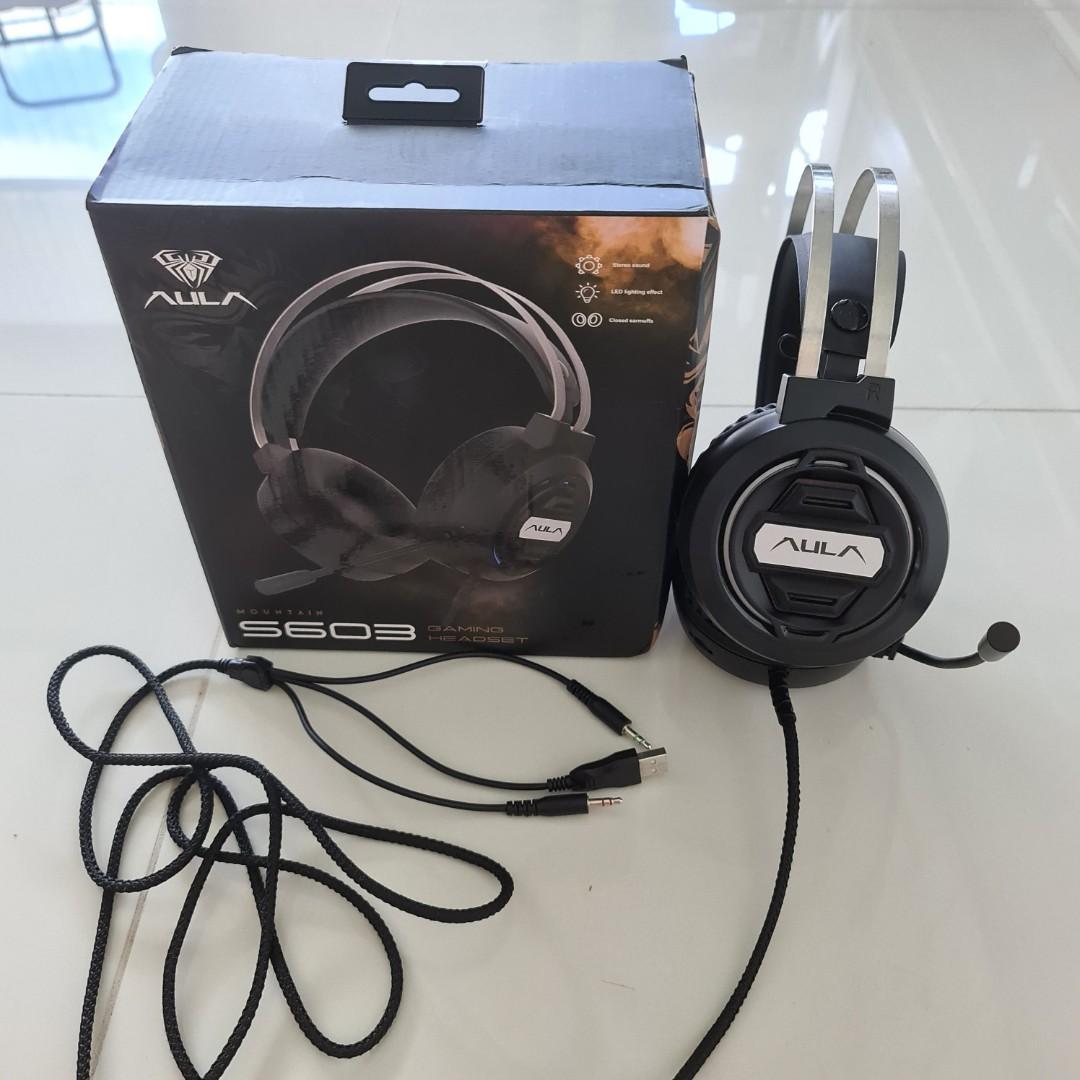 Aula gaming sales headset s603