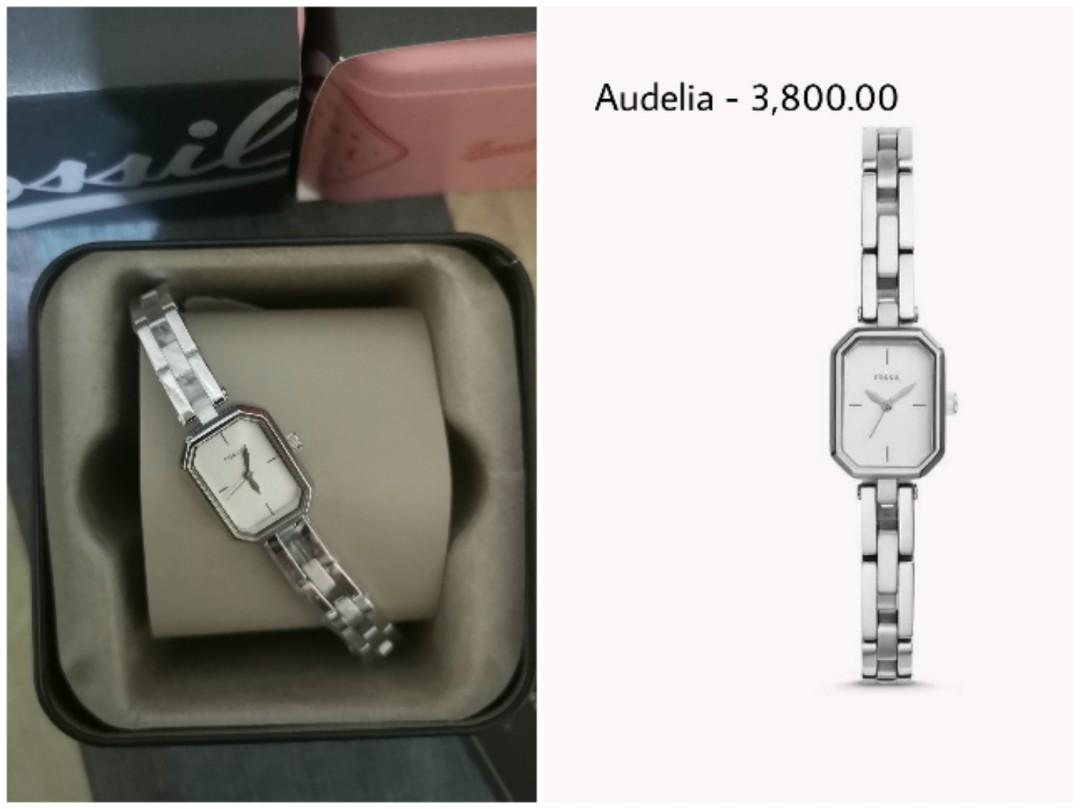 Authentic Fossil Watch (Category: Women's Watches) located in Pasig City. Submitted by pic_a (Listing ID 1097000158, Image 1). Description: .