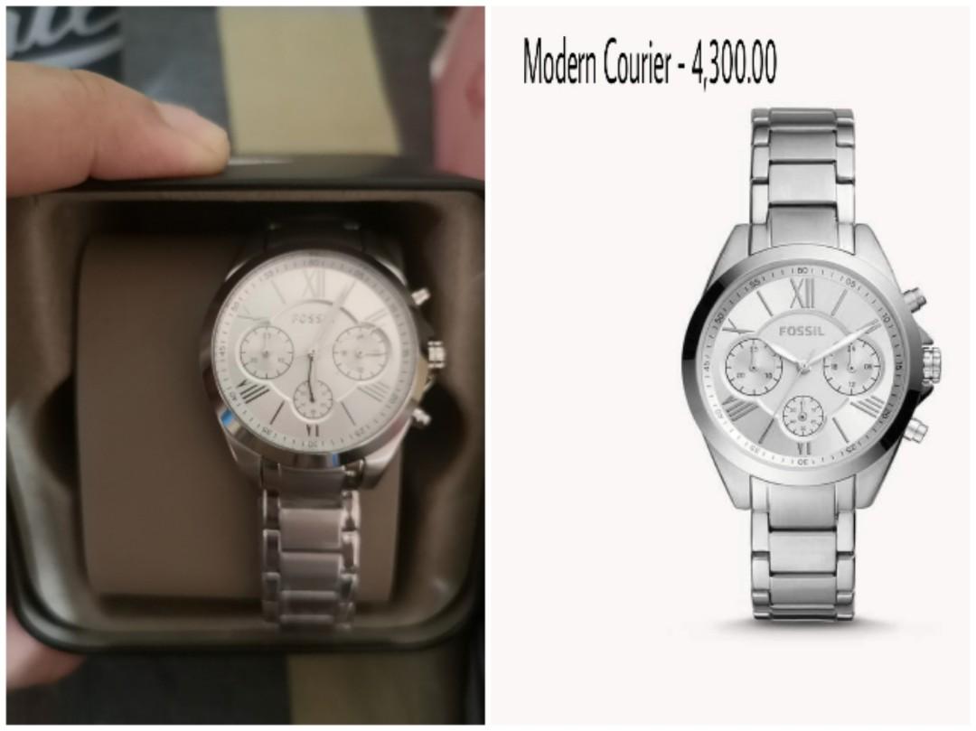 Authentic Fossil Watch (Category: Women's Watches) located in Pasig City. Submitted by pic_a (Listing ID 1097000556, Image 1). Description: .