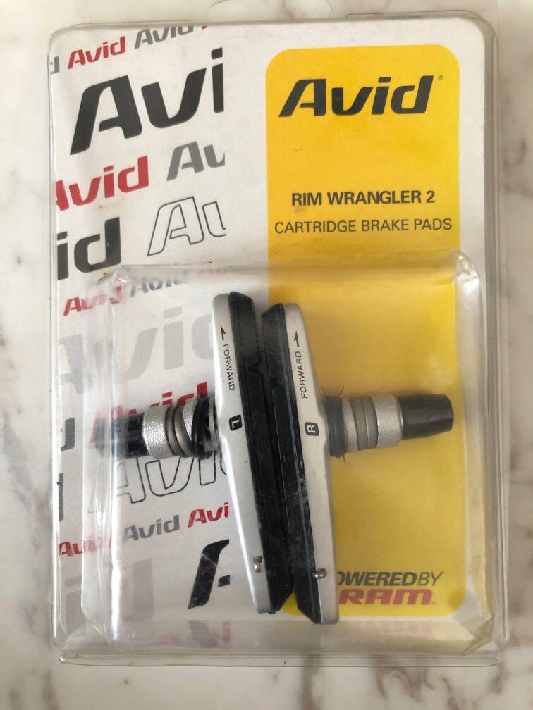 Avid Rim Wrangler 2 cartridge brake pads, Sports Equipment, Bicycles &  Parts, Parts & Accessories on Carousell