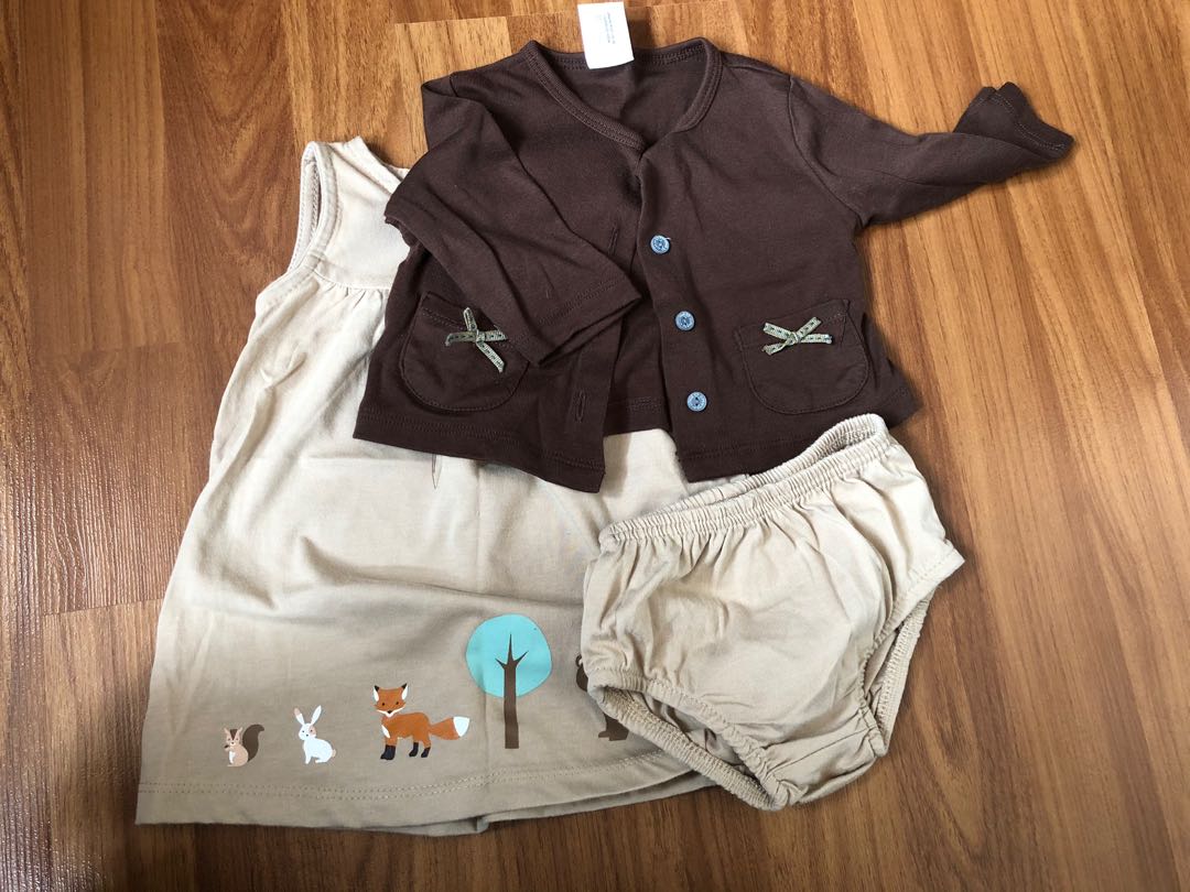 Baby girl dress and cardigan set online