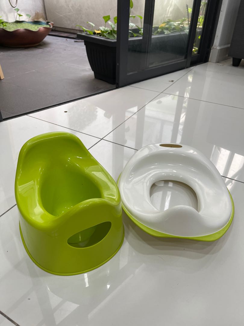 Baby potty training potty & toilet seat ikea condition 9/10, Babies