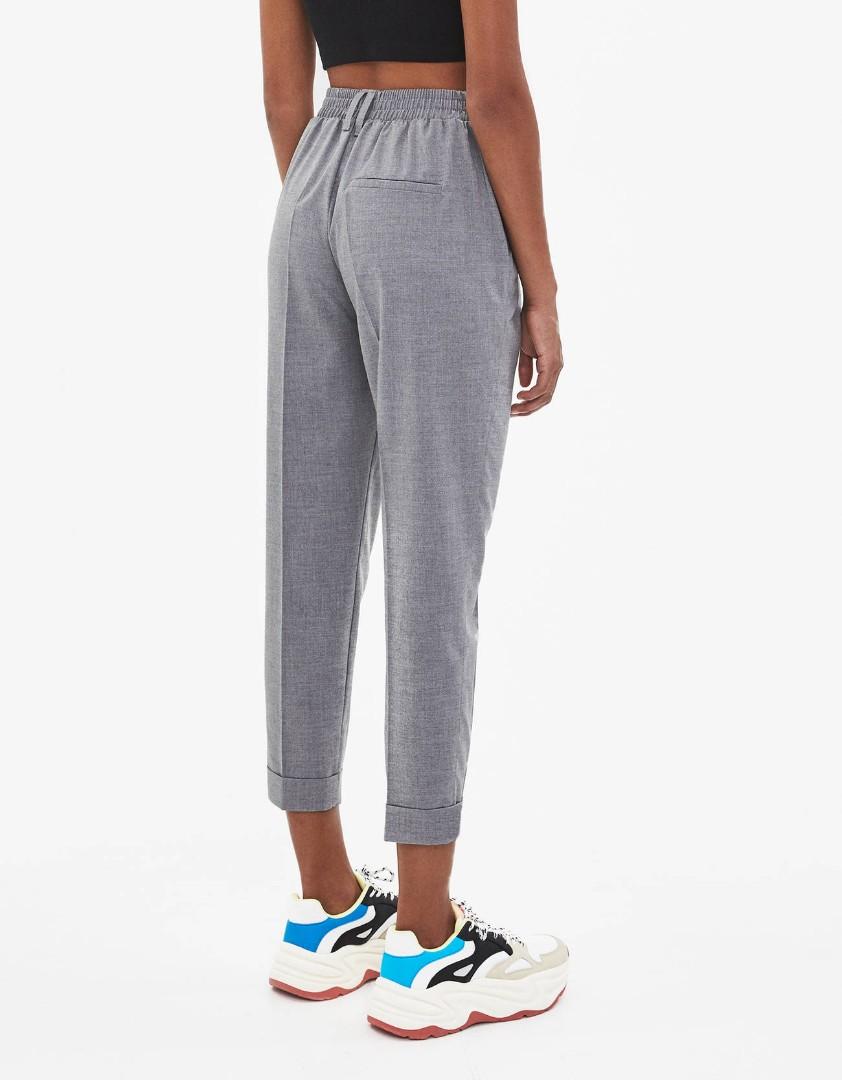 Bershka pants tailored trousers with 