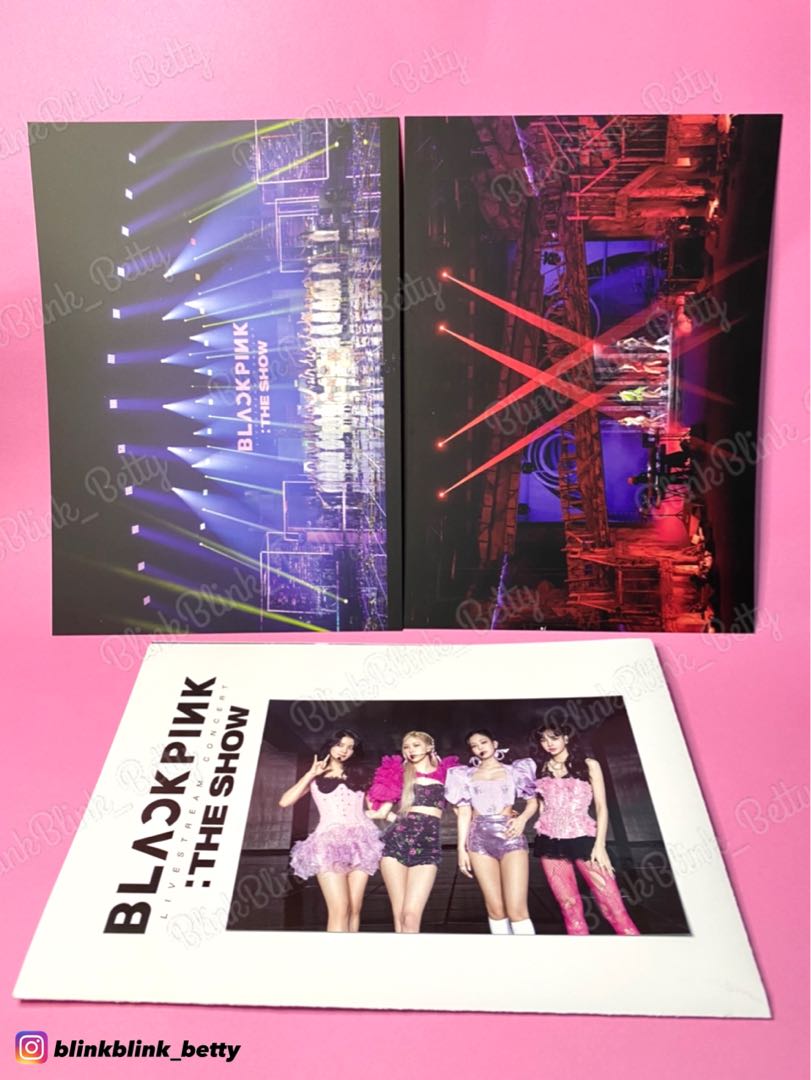 [現貨］Blackpink The Show 演唱會DVD 團set, 興趣及遊戲, 收藏品及