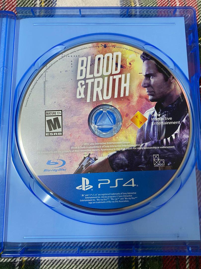 Ps4 blood 2025 and truth vr