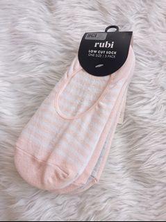 Brand New Cotton On 5 pairs of socks color peachy blush pallete