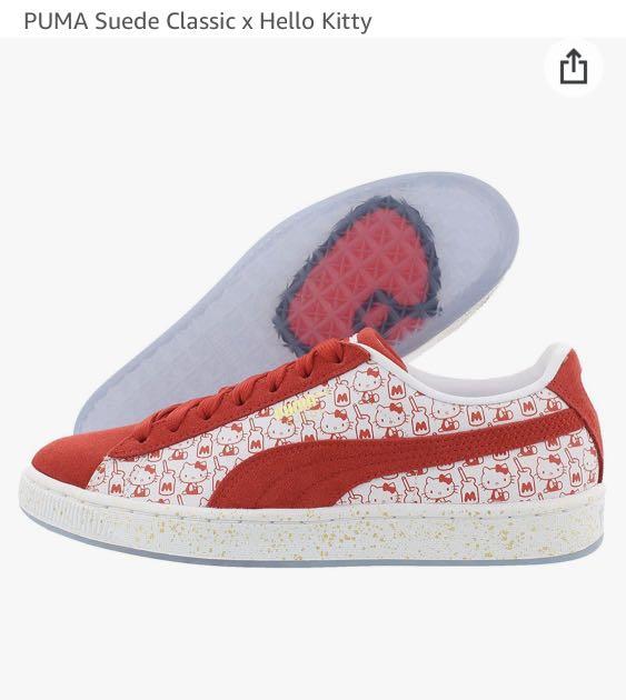 Brand new hello kitty puma sneakers Women s Fashion Footwear Sneakers on Carousell