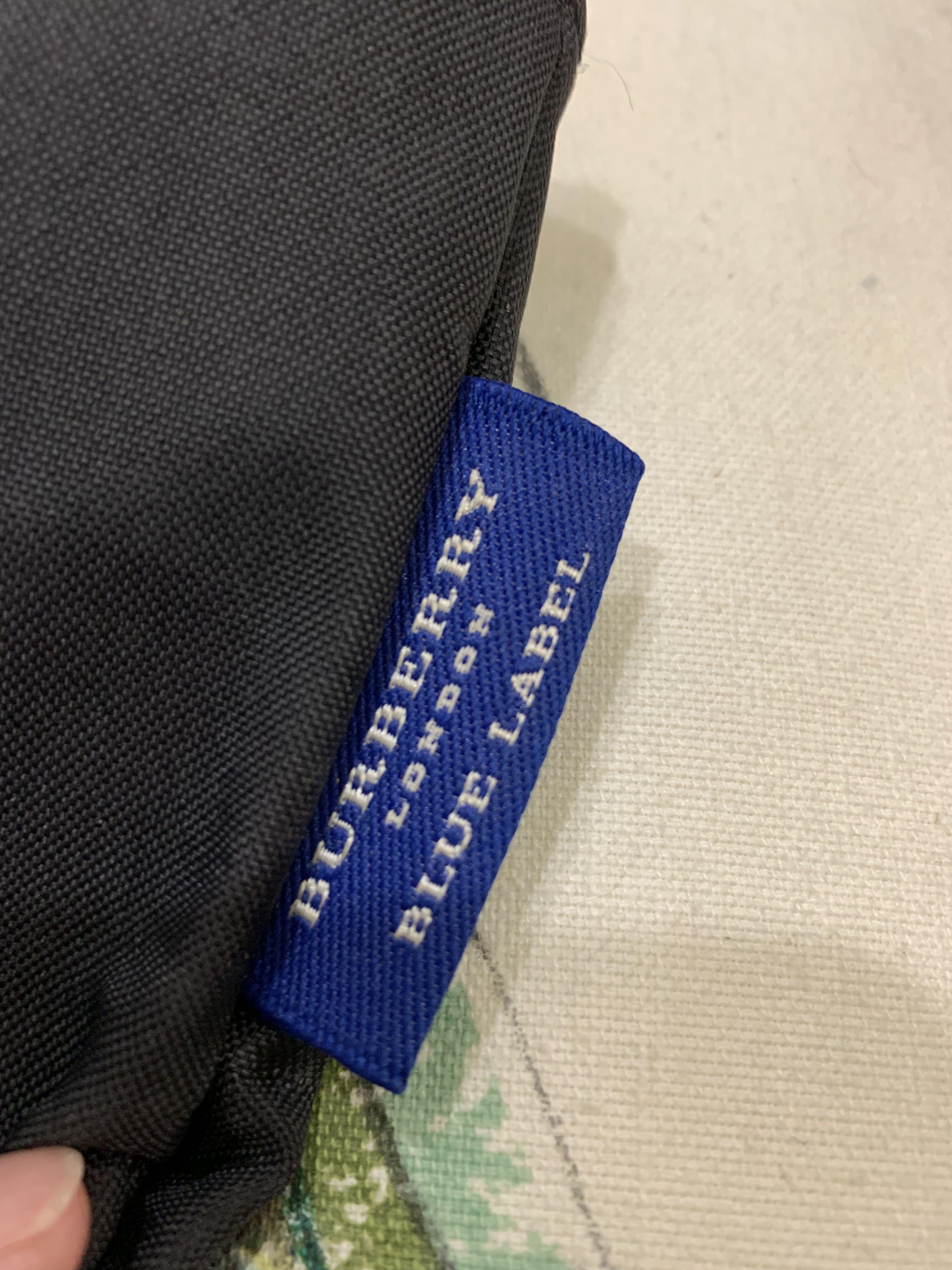 Burberry blue label authenticity online