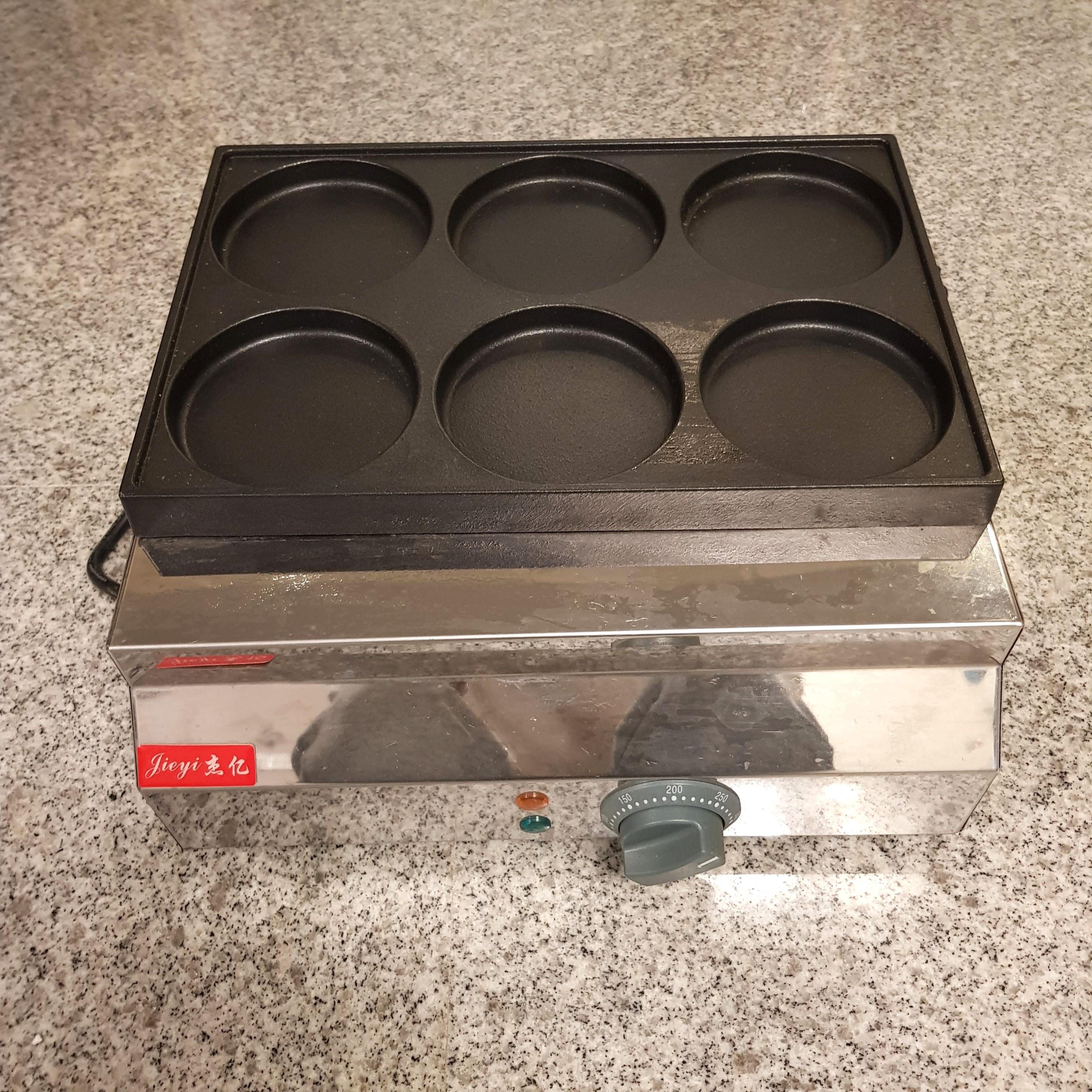 Burger Patty Pancake Machine Six Holes Kitchen Appliances On Carousell