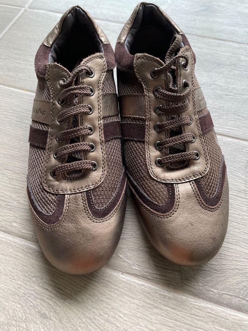 Calvin Klein brown sneakers