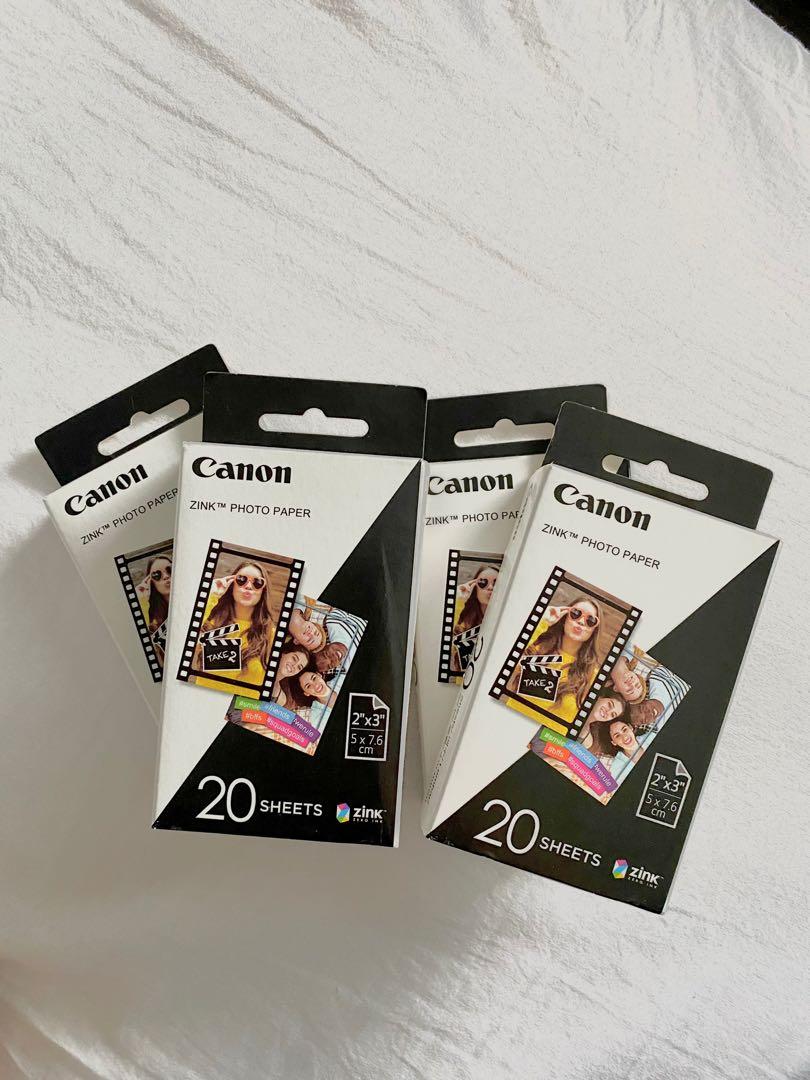 Canon ZINK Photo Paper Pack (20 Sheets) for the IVY Mini Photo Printer
