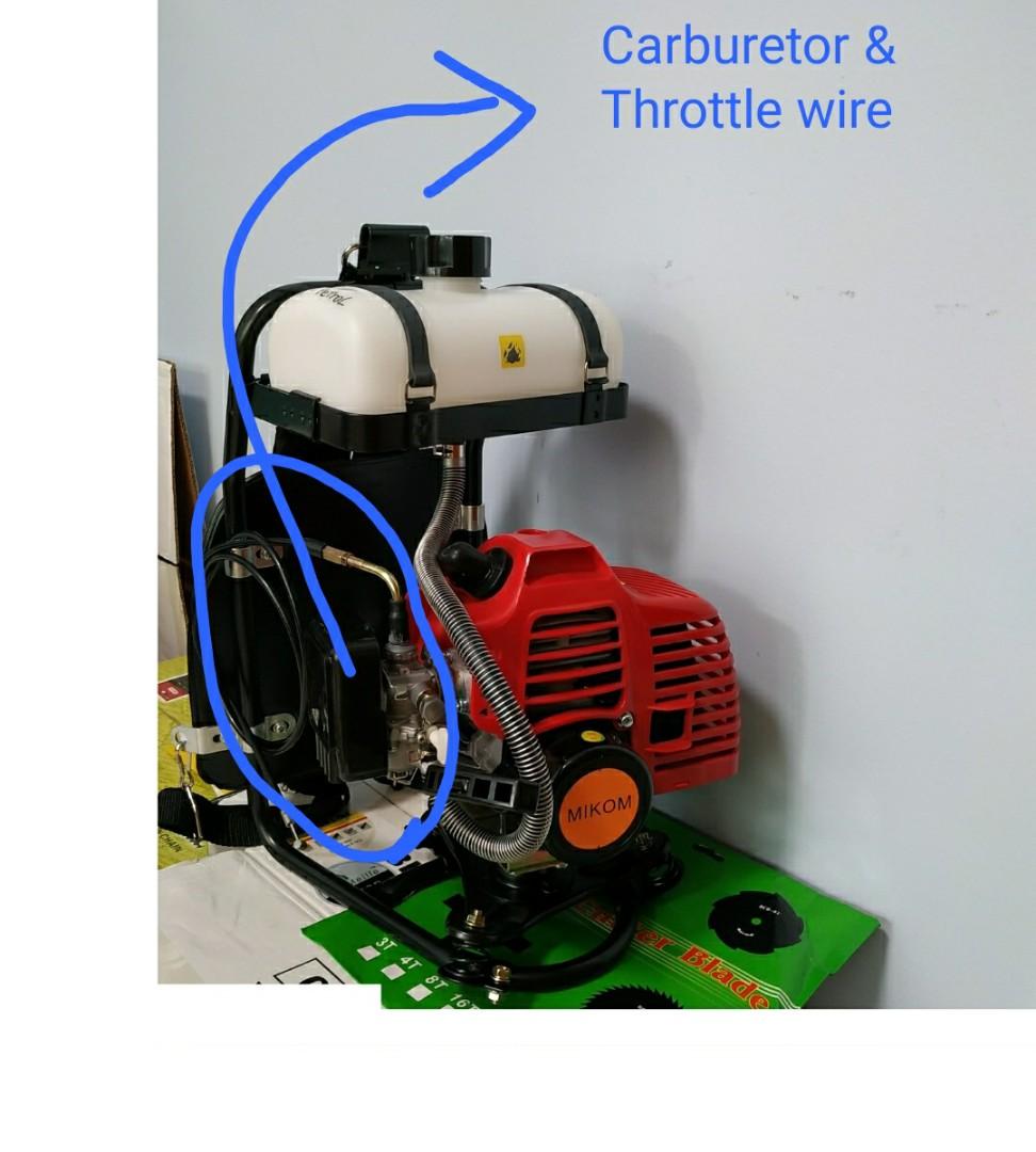 Carburetor (for grass cutter, blower, hedge trimmer), Furniture & Home Living, Gardening, Grass