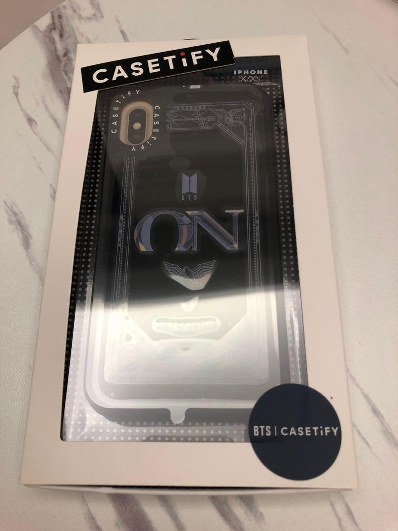 Casetify BTS I ON Title Case (iPhone x), 手提電話, 電話及其他裝置 ...